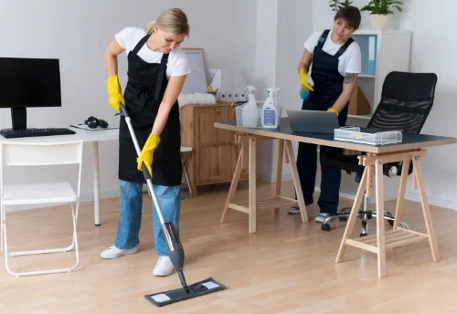 Nettoyage de bureau professionnel à Carsan
